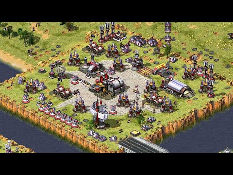 Red ALert 2|  King of the Hill  | brutal ai | america vs 7 random