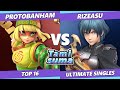 TAMISUMA 222 Top 16 - Protobanham (Min Min) Vs. Rizeasu (Byleth) SSBU Smash Ultimate