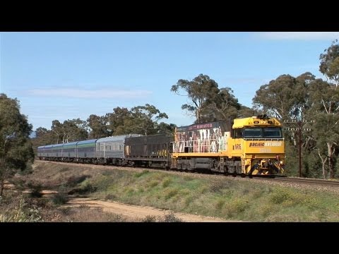 Australian Passenger Train: GSR Overland at Great Western
