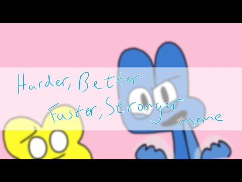 Harder Better Faster Stronger - Animation Meme - BFB Have Cots + Have Nots - flipaclip - old lol