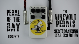 Video thumbnail for Ninevolt Pedals Skateboarding Bear Metal Distortion Guitar Effects Pedal Demo Video by Pedal of the Day