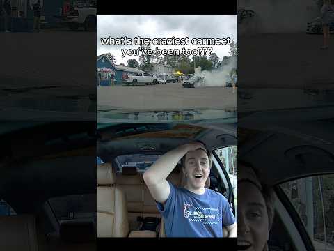 What was the craziest carmeet you’ve been too??? #carmeet #dashcam #bmw #funny #viral