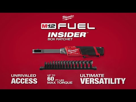 M12 FUEL™ INSIDER™ Extended Reach Box Ratchet