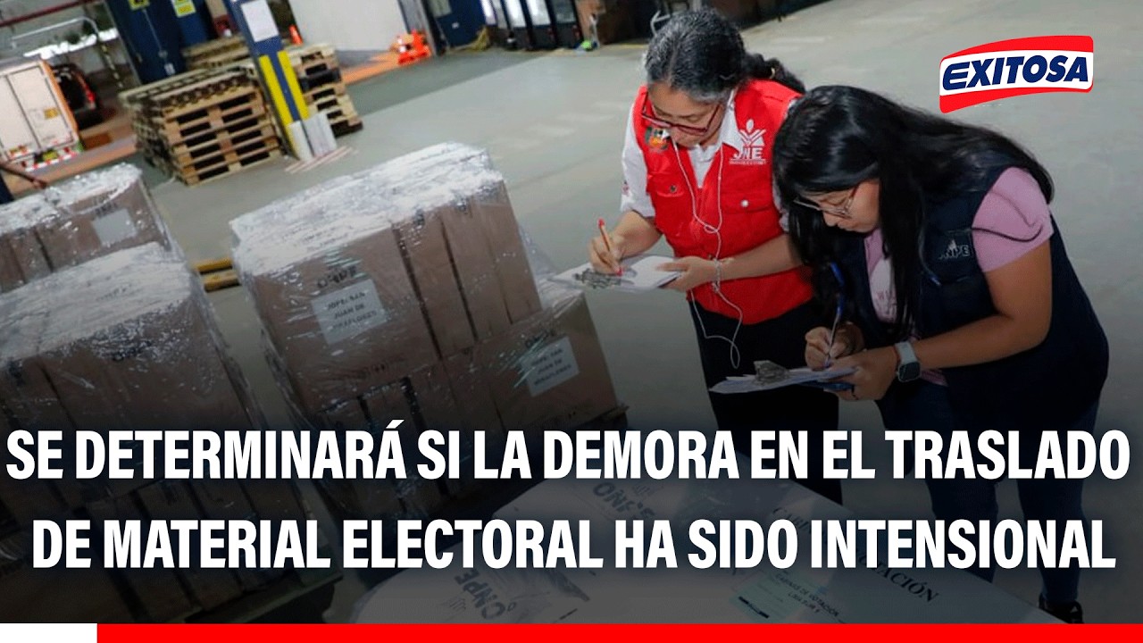 🔴🔵 Fiscal de la Nación recalcó que en las elecciones "hubo una negligencia grave"