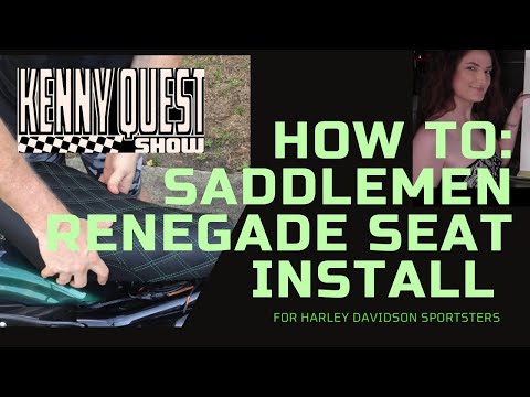 How To: Harley Seat Install for Sportsters (Saddlemen Renegade)