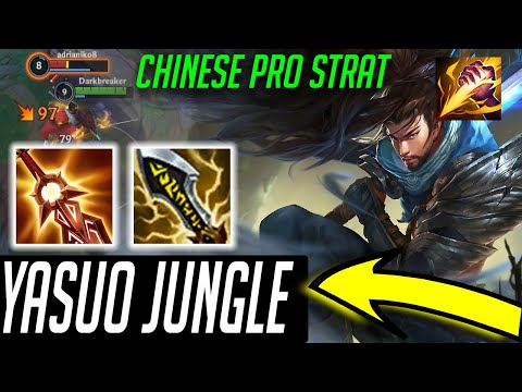 BEST YASUO BUILD FOR PATCH 2.4 - NEW PRO STRATEGY "YASUO JUNGLE LIKE CHINESE PRO PLAYERS"