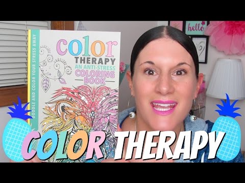 ADULT COLORING BOOKS | Color Therapy