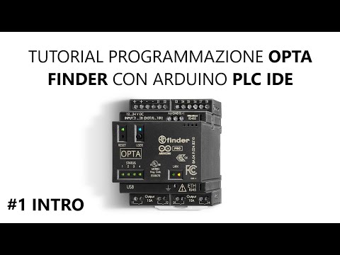 tutorial programmazione Opta Finder con Arduino PLC IDE #1