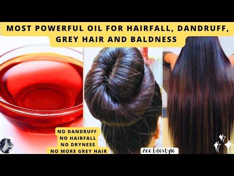 Hair Fall and Hair Thinning Best Home Remedy | Silky Smooth Hair | Ratanjot Oil Extreme Hair Growth