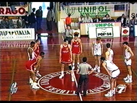 A2 Play out 1991/'92 Pallacanestro Trapani - Turboair Fabriano Basket 84-89