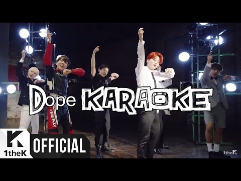 BTS (방탄소년단) - DOPE 쩔어 (Instrumental / off vocal / karaoke)