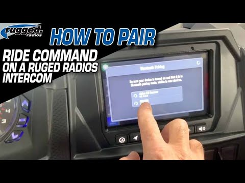 How to Pair the Polaris Ride Command with a Rugged Radios Intercom