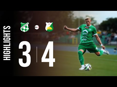 DWIE ZMARNOWANE SETKI, SIEDEM GOLI - SKRÓT MECZU: MŁAWIANKA MŁAWA - ŚWIT NOWY DWÓR MAZ.