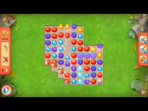 GardenScapes level 8718 🌱 Playrix HD 👋😘✌️