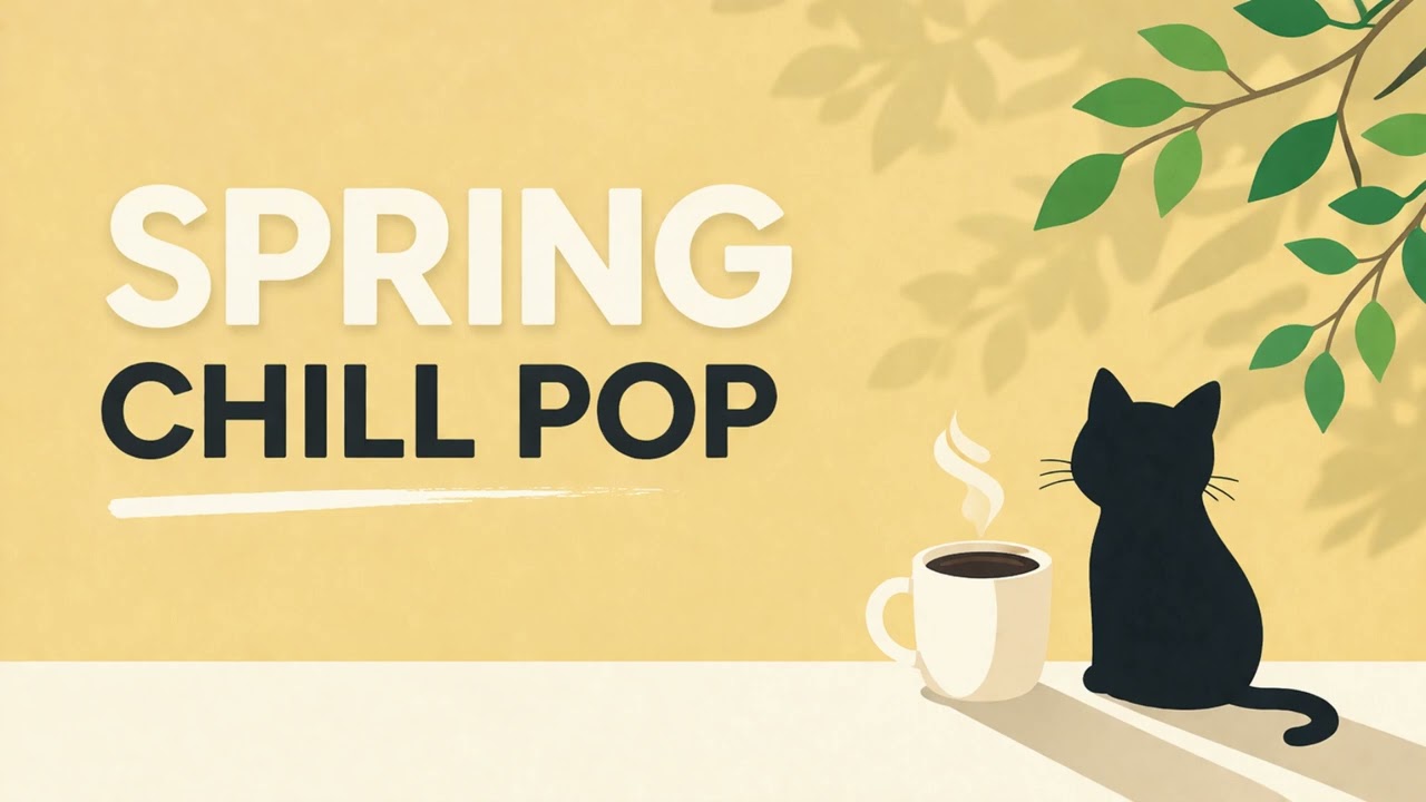 [Playlist] spring chill pop for soft mornings, study & focus ☕