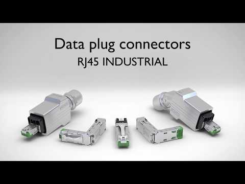 Industrial Profinet Male Connector Rj45