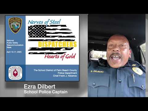 Palm Beach Schools Police Department- National Telecommunicators Week