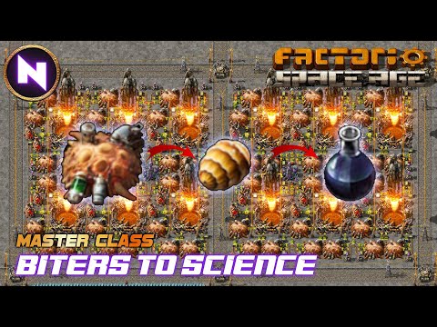 Fully Automated BITER FARMS & PROMETHIUM SCIENCE | Factorio Space Age MASTER CLASS