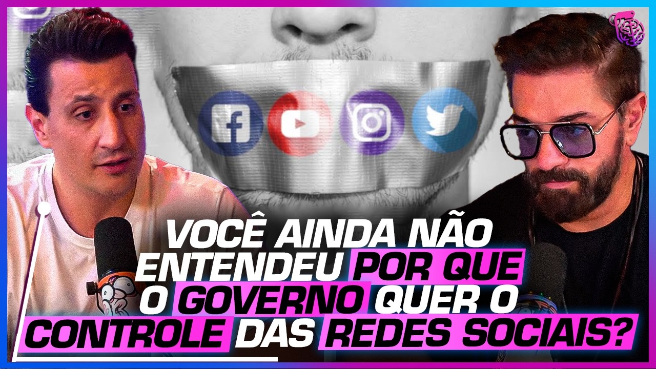 POR QUE NÃO faz SENTIDO CENSURAR as REDES SOCIAIS? - TIAGO PAVINATTO