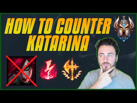 HOW TO COUNTER KATARINA : Laning Tips + Most Common Mistakes + Using Examples