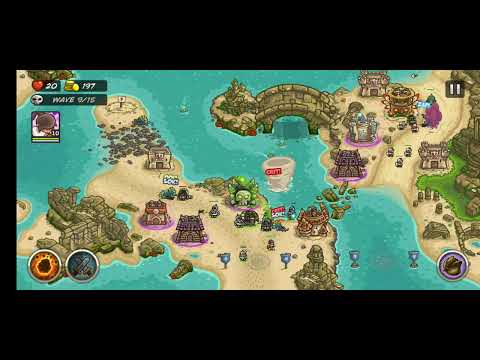 Kingdom Rush Frontiers (Level - The Sunken Citadel) 3 Stars