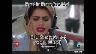 RIP Mercy Sunot Aegis lead vocalist