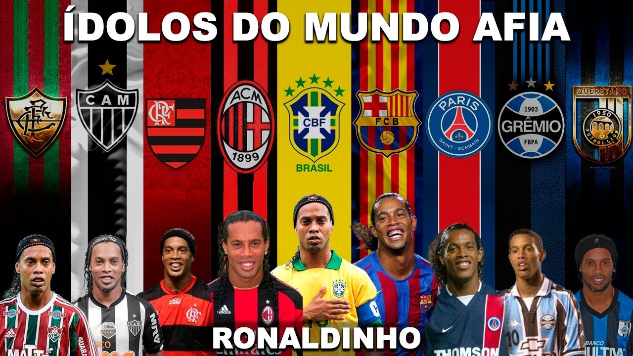 Ídolos do Mundo AFIA capítulo 16 – Ronaldinho Gaúcho