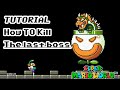 TUTORIAL How To Defeat Bowser In Super Mario World