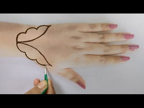 Latest beautiful,Stylish and Easy Mehndi designs for back side hand/Simple henna designs 2019 Video