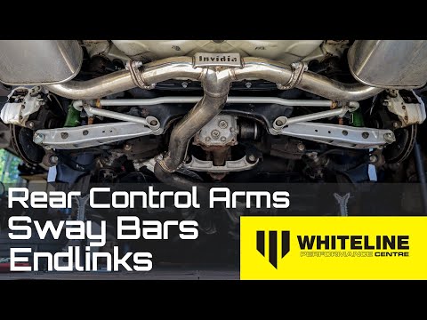 WHITELINE Sway Bar Kit & Rear Control Arms! - Subaru WRX