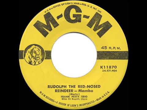 1954 Frank Petty Trio - Rudolph The Red-Nosed Reindeer Mambo