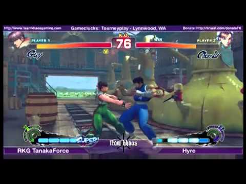 Tourneyplay March SSF4 Singles - RKG TanakaForce (GUY) vs Hyre (CHN)