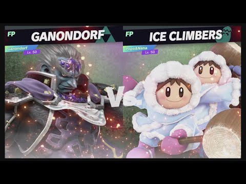 Super Smash Bros Ultimate Amiibo Fights  – Request #13436 Ganondorf vs Ice Climbers