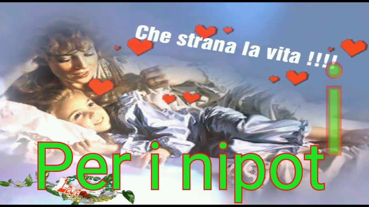 Dai nonni un omaggio con amore ai nipotini