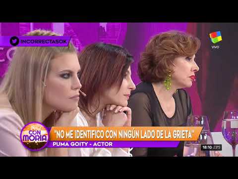 Puma Goity, sobre la grieta de actores: "No me gusta que se trate esto como un Boca-River"