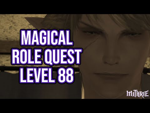 FFXIV 6.1 1675 Magical Ranged Role Quest Level 88
