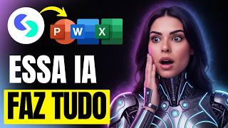 A IA QUE CRIA TUDO! Docs, Gráficos e Apresentações em 1 Comando!
