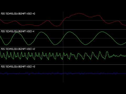 Metal Heads (Amiga Oscilloscope View)