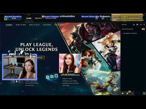 Sasha Grey VOD June 2019 - Practicing League of Legends