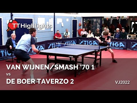 Van Wijnen/Smash '70 1 - De Boer Taverzo 2 | 2022-05-01 | Eredivisie voorjaar 2022