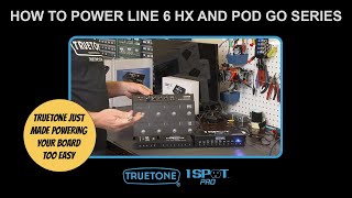 How to power Line 6 HX and POD Go with 1 SPOT Pro