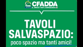 Fores Tavolo Ausiliare Estensibile Rovere Canadian e Bianco 67-135 cm