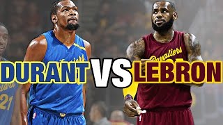 LeBron James - Cleveland Cavaliers - Kevin Durant - Golden State Warriors