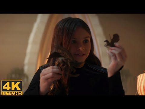Kid Lady Loki/Sylvie caught by TVA [4K] | Loki Episode 4 - Loki 1x04