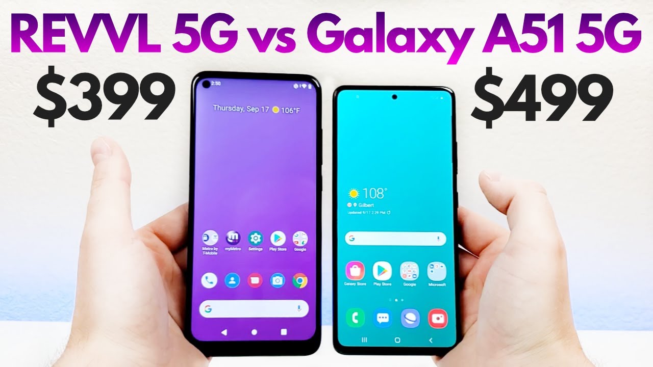 T-Mobile REVVL 5G vs Samsung Galaxy A51 5G - Who Will Win?