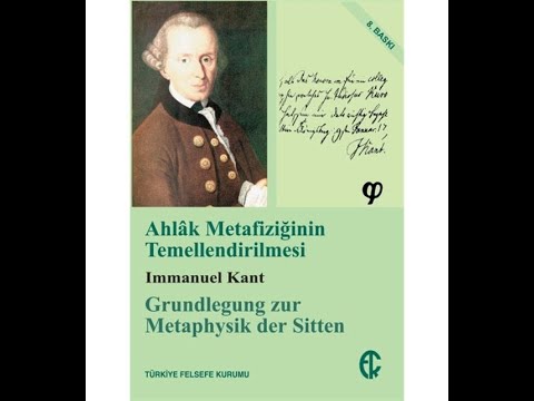Ahlak Metafiziğinin Temellendirilmesi