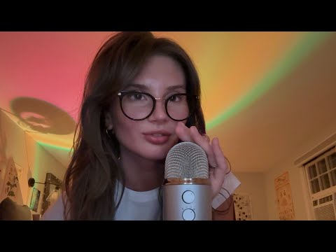 ASMR positive affirmations, mic gripping and mouth sounds