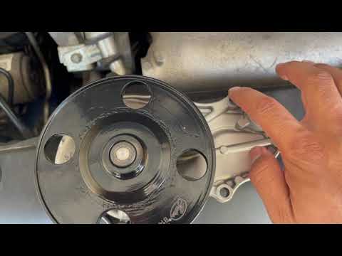 2006-2011 Honda Civic si water pump k20 k24 replacement . The easy way !!