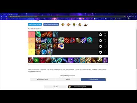 TFT item tier list :D