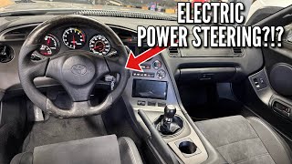 MK4 Supra with Electric Power Steering (best decision ever!)